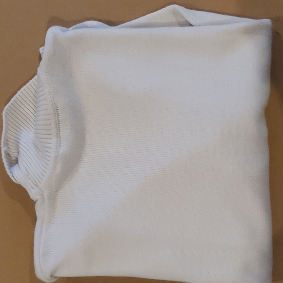 Vintage Chaus Sweater beige with emblem size large - Picture 7 of 7